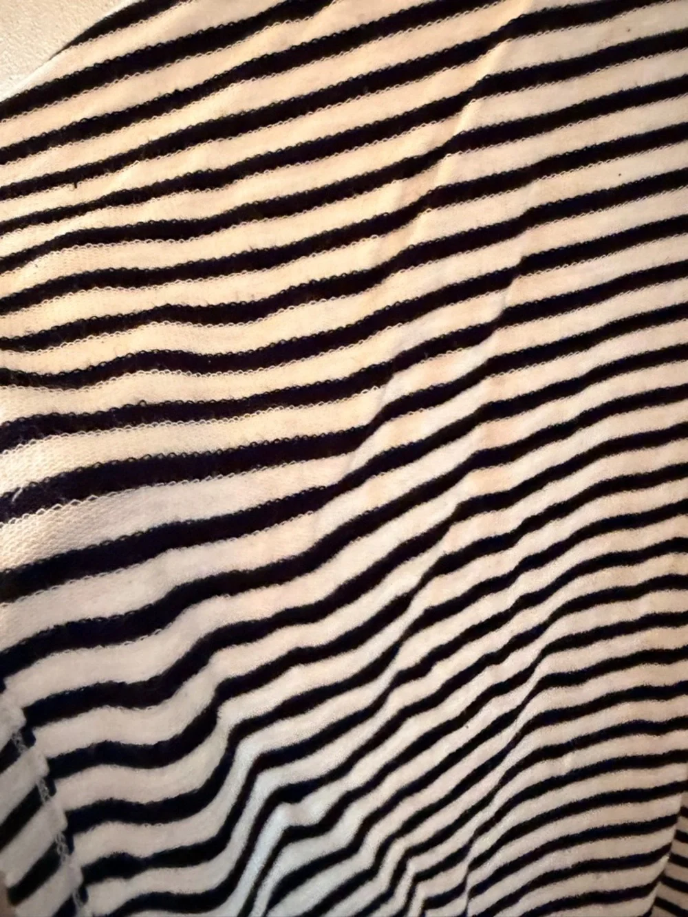 Soma Loungewear Striped Open Front Top